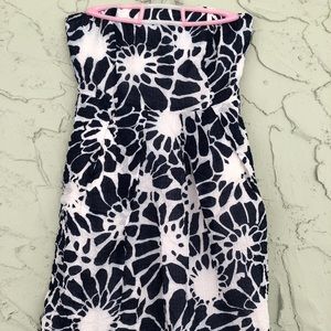 Jcrew strapless summer dress